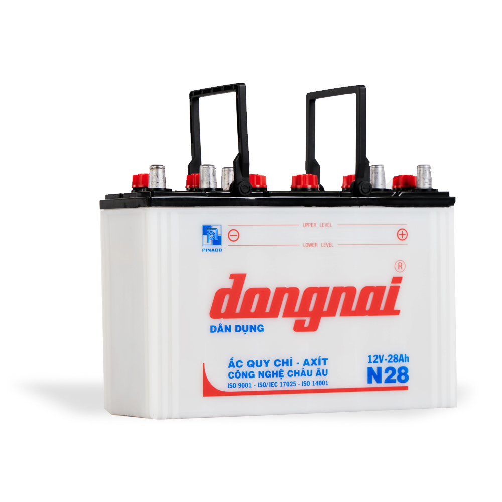 Ắc quy Dân dụng Đồng Nai N28 | 12V - 28Ah