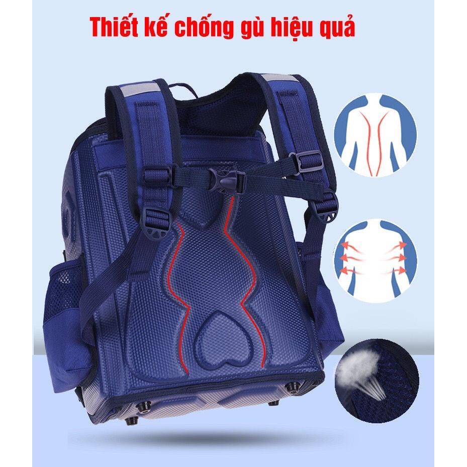 Balo chống gù cao cấp 2 lớp Nhật cho các bé từ lớp 1 - lớp 9