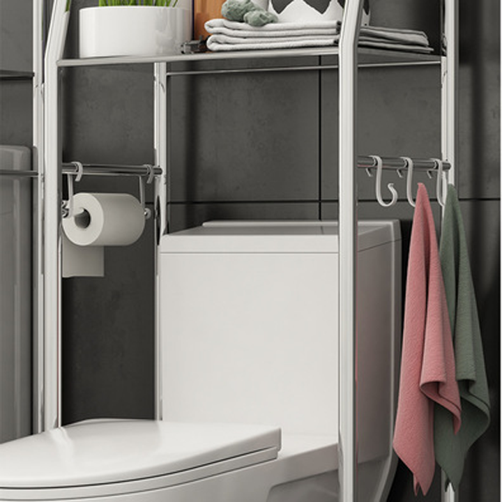 Kệ 3 Tầng Để Đồ Trên Toilet, Bồn Cầu Chắc Chắn