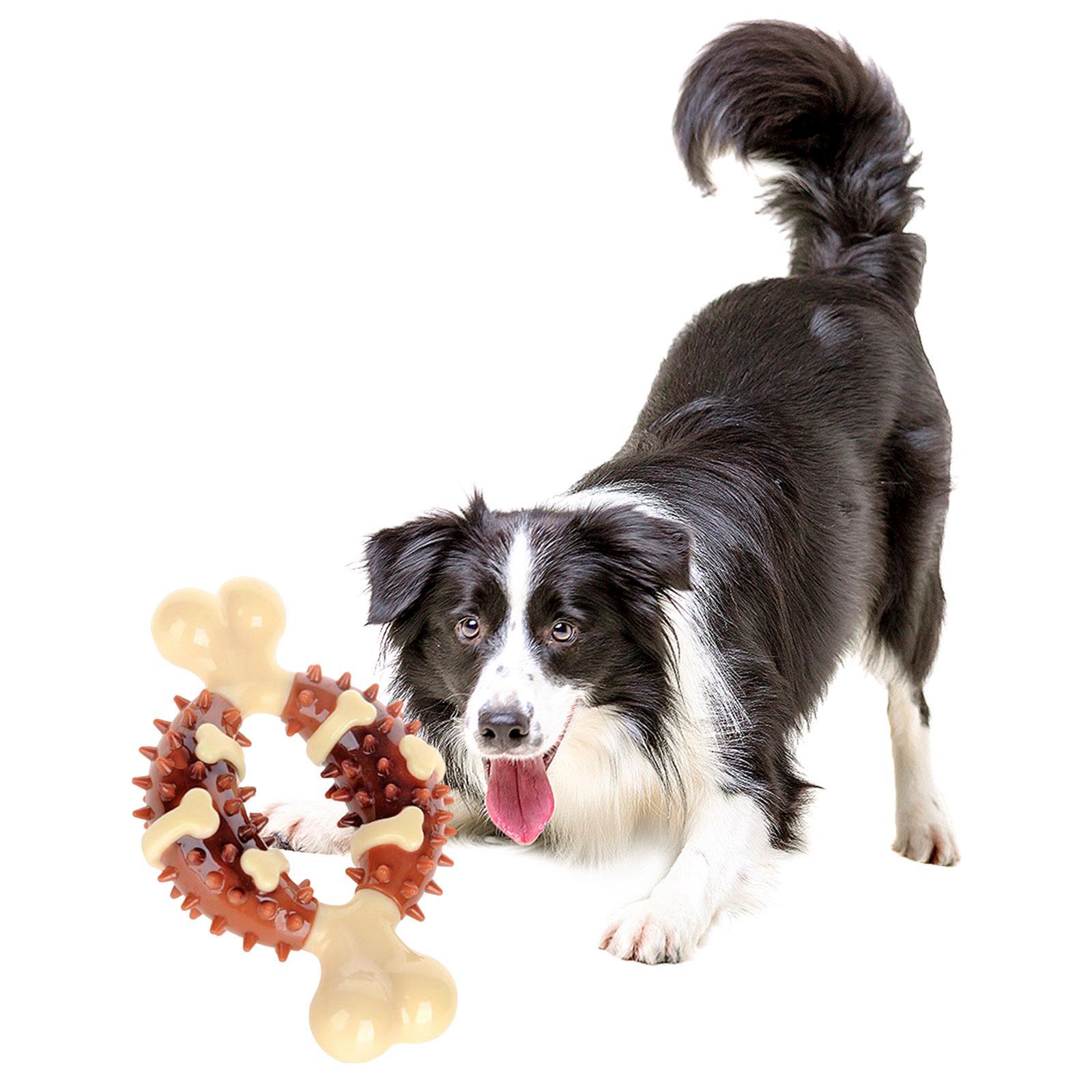 Dog Chew Toy Durable Silicone Portable Tough Chewer for Boredom Relaxing