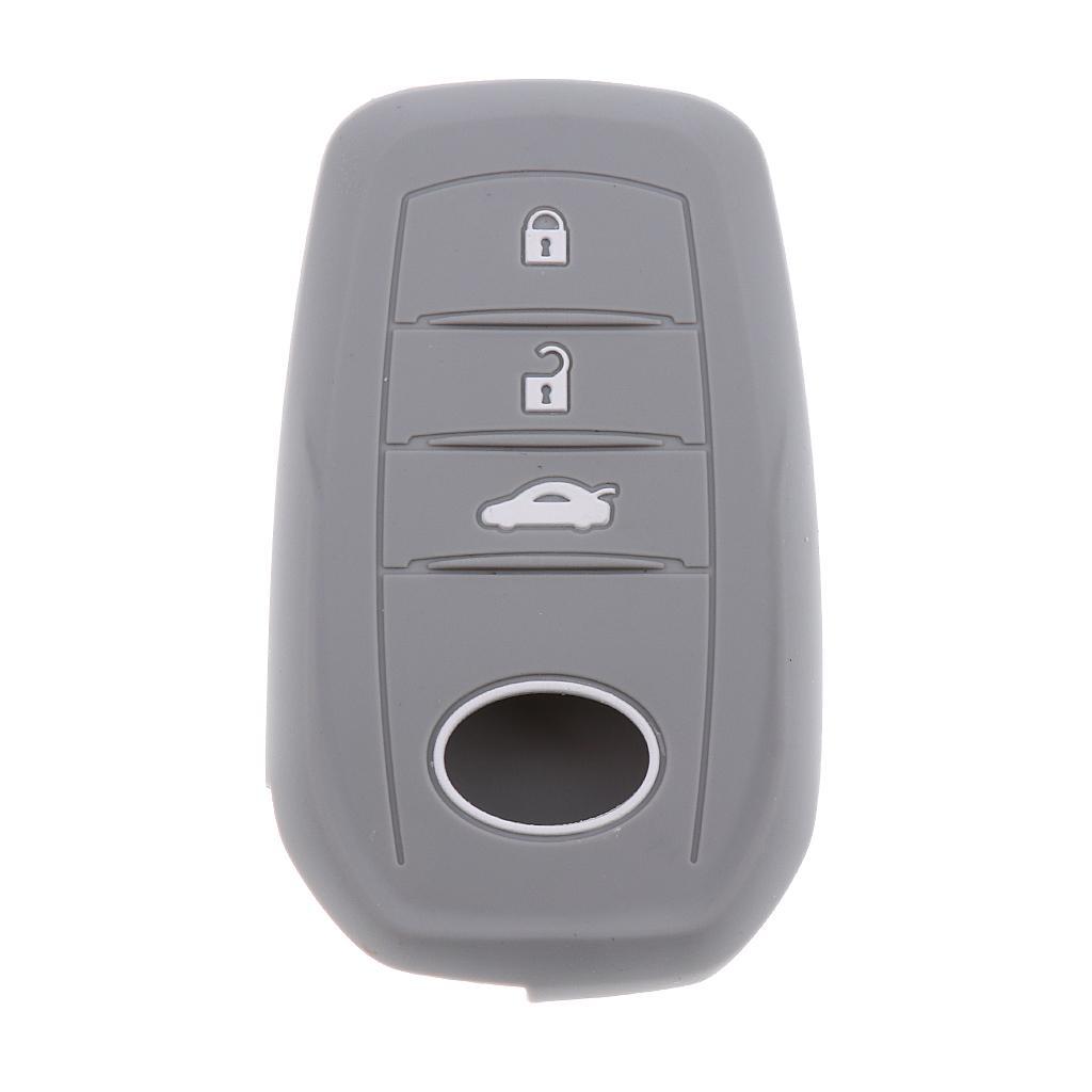 Car Key Silicone 3 Buttons Protective Case Cover For