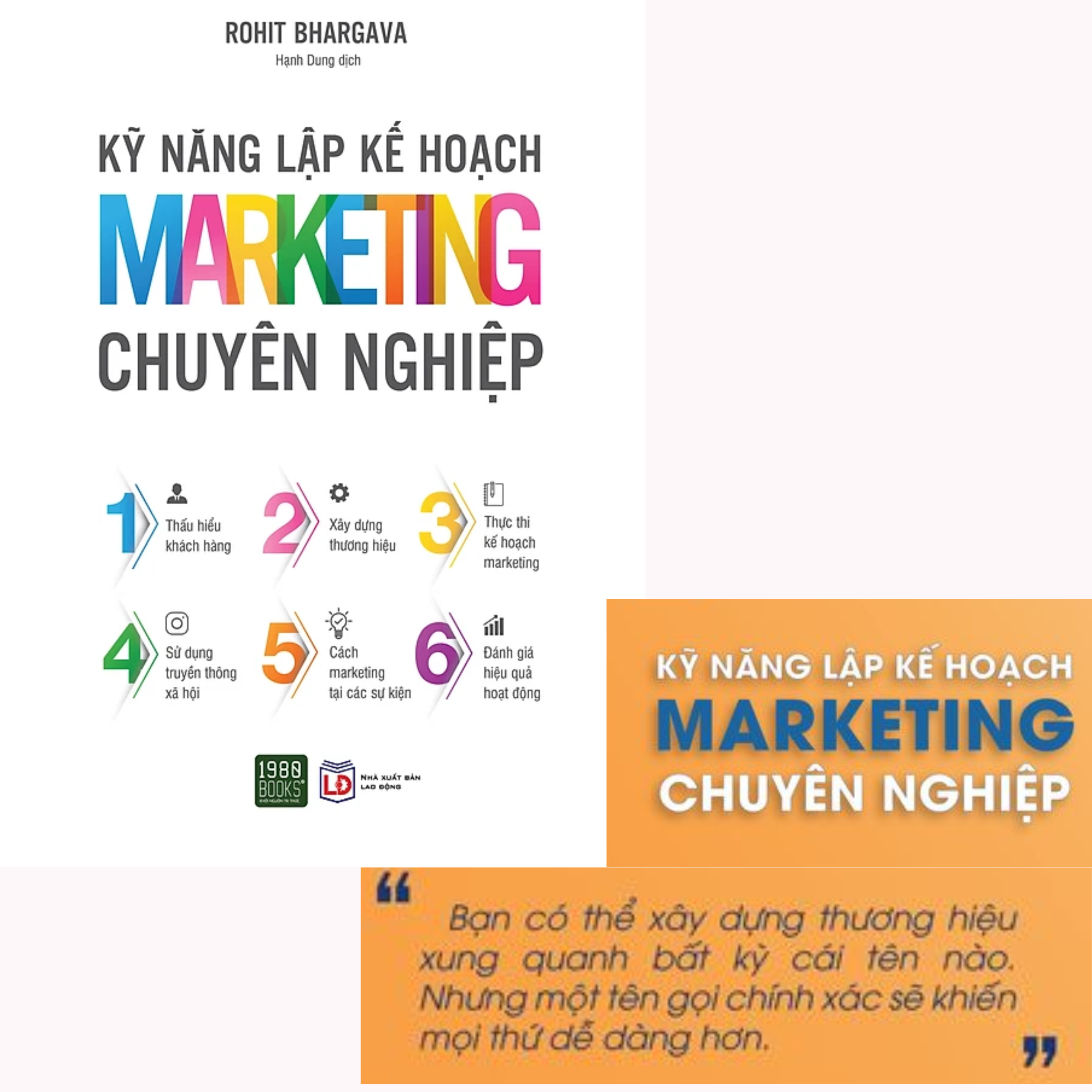 Cuốn Sách Về Chiến Lược Marketing, giúp Bạn Giữ Chân Khách Hàng: Kỹ Năng Lập Kế Hoạch Marketing Chuyên Nghiệp _ 1980 Books