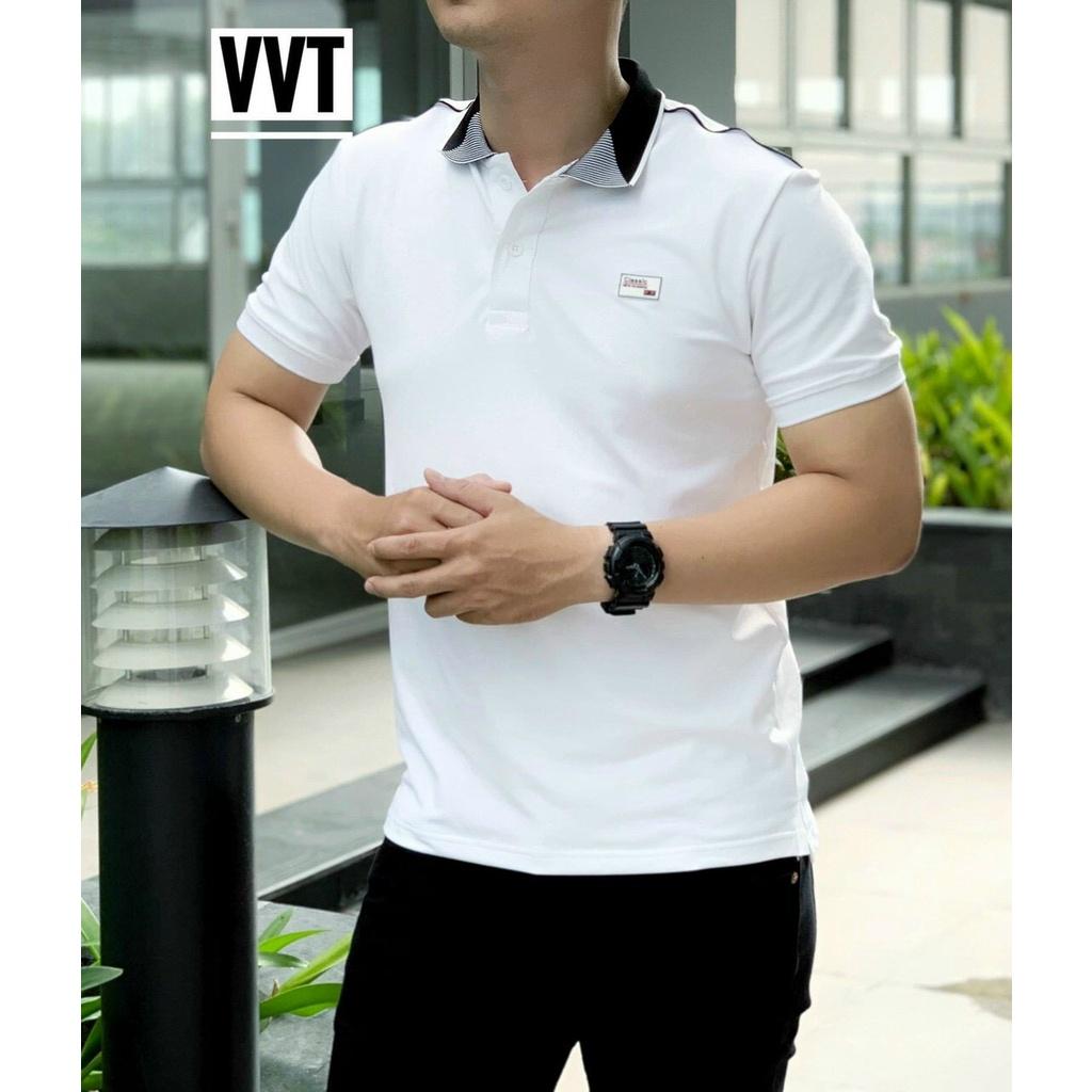 Áo Polo Nam Trơn Basic 3M Chất Liệu Cotton Tự Nhiên Form Slim Thấm Hút Mồ Hôi Tốt