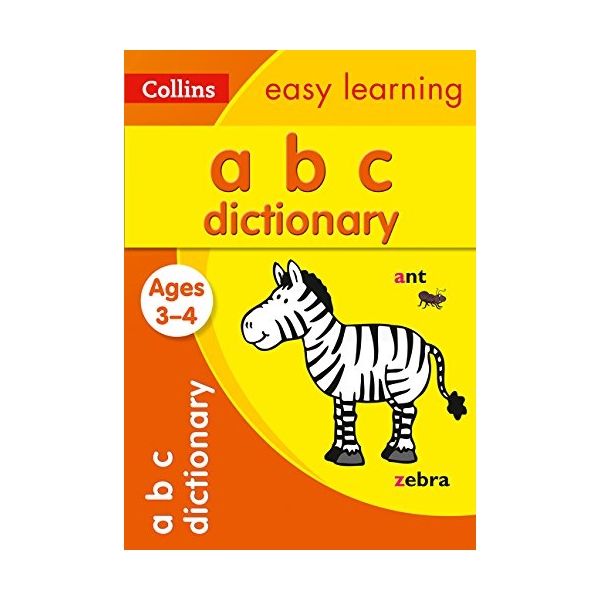 Collins Easy Learning Presch Abc Dict 3-4