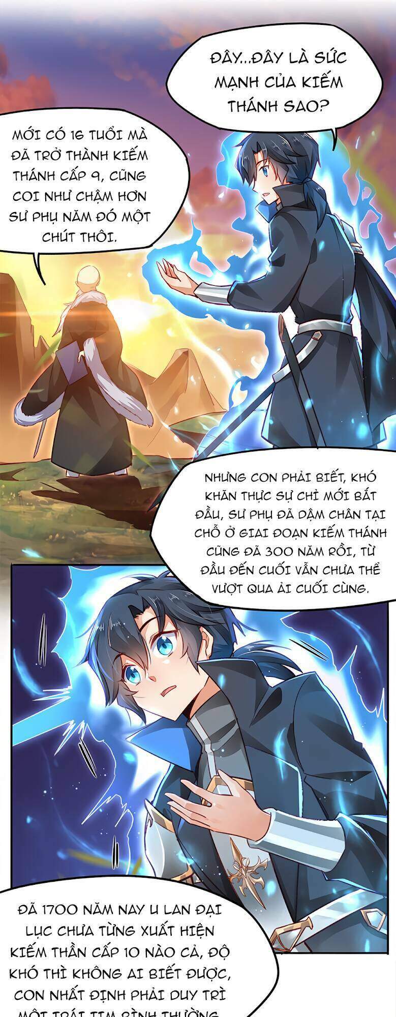 cuộc sống của kiếm thần cũng không hẳn là chán chapter 1 8