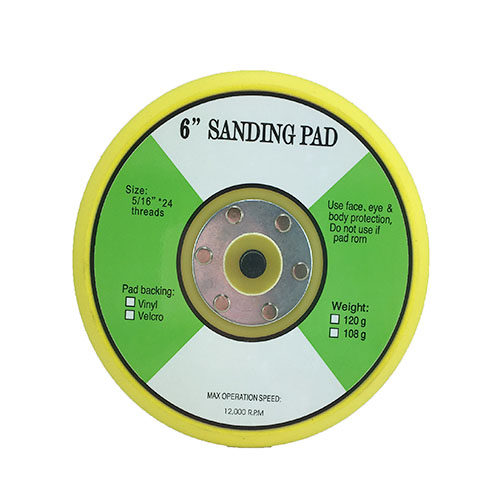 2 Đế nhám tròn nhựa 6''