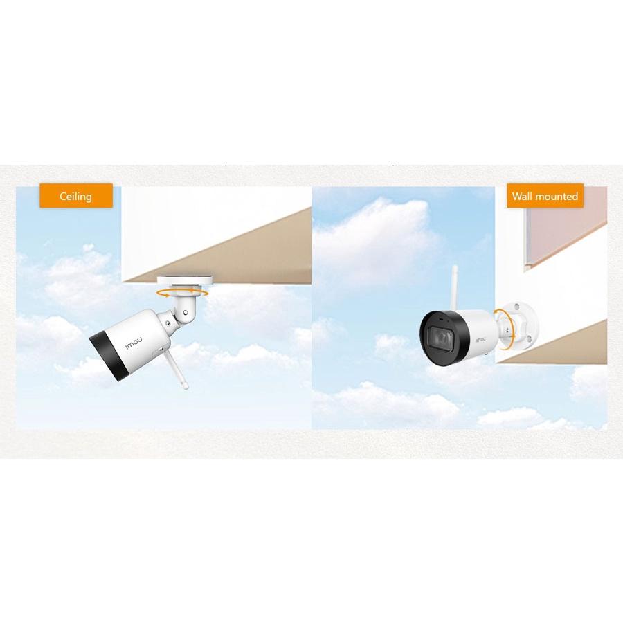 Camera Wifi Imou G42P Siêu nét 2K+ Lắp Ngoài Trời.TÍch hợp Mic, hồng ngoại Thông Minh ban đêm nhìn rõ nét - Hàng Chính Hãng