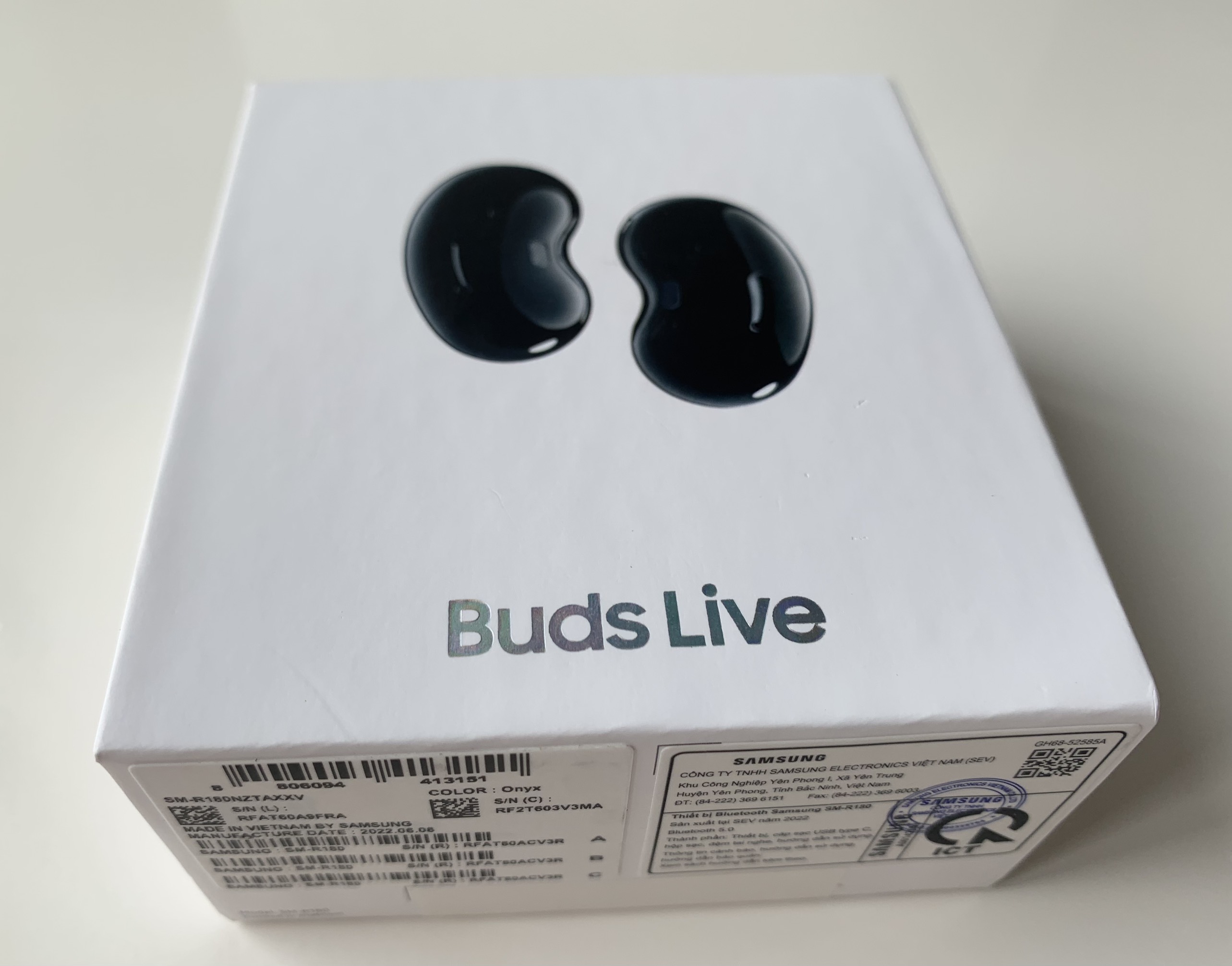 Tai Nghe Bluetooth True Wireless Samsung Galaxy Buds Live - Hàng Chính Hãng