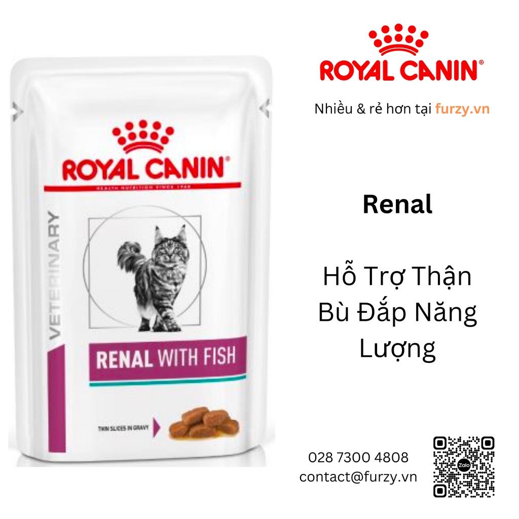 Royal Canin Thức Ăn Ướt Cho Mèo Hỗ Trợ Sỏi Thận Renal