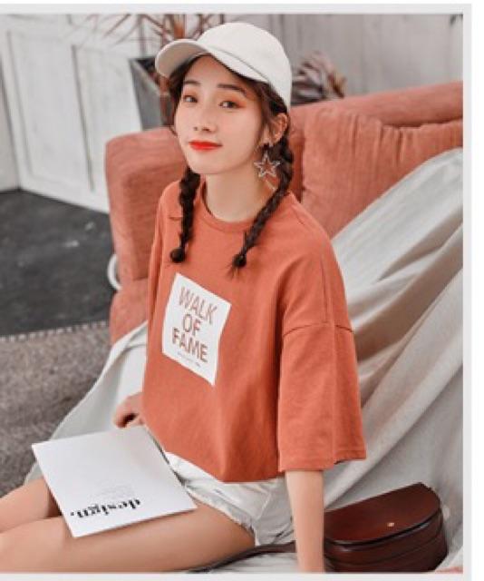 Áo thun tay lỡ form rộng