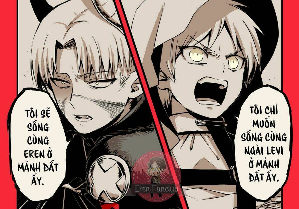 tấn công người khổng lồ - tuyển tập doujinshi chapter 12.7 23