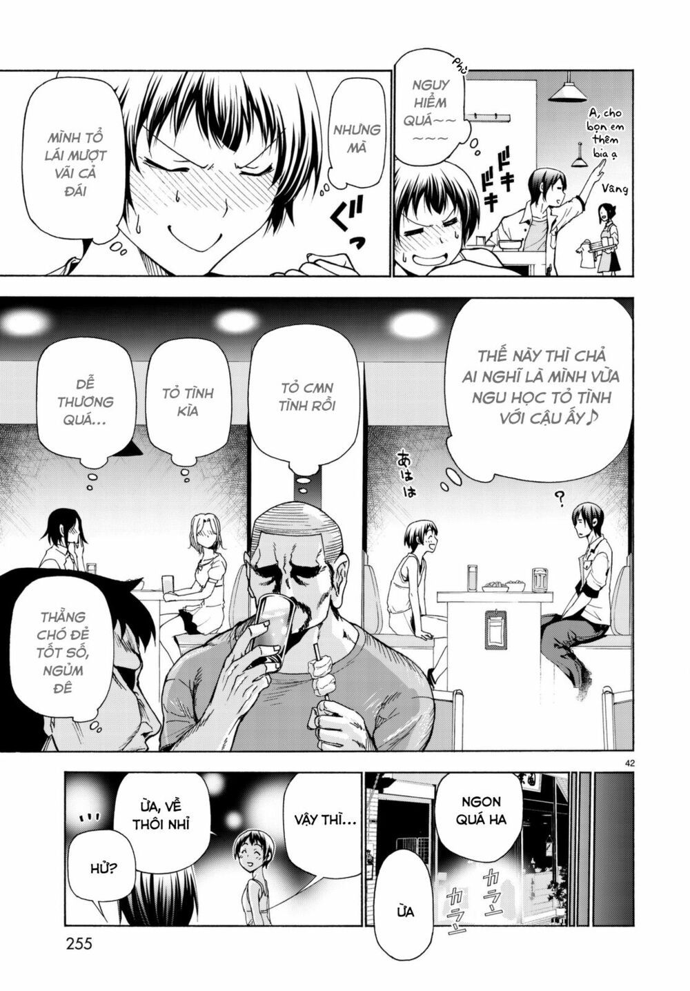 cô gái thích lặn - grand blue chapter 38 40