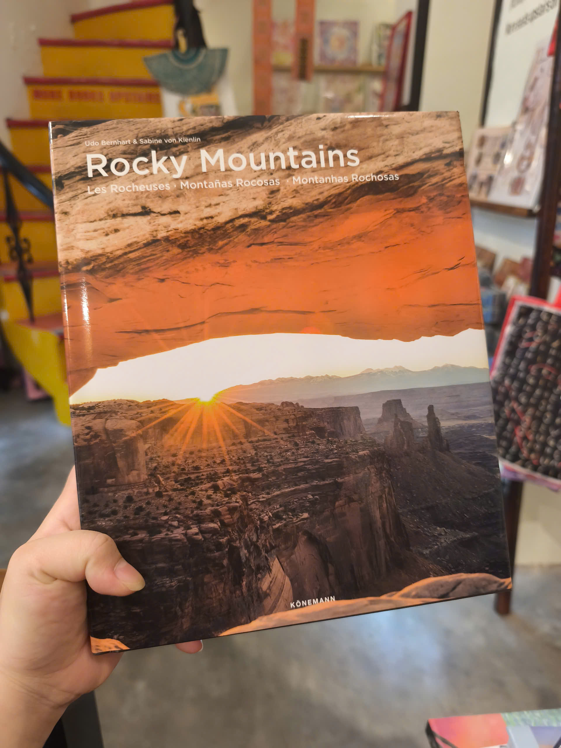 Sách - Rocky Mountains by Udo Bernhart | Art &amp; Design / Ngoại văn Nhập khẩu UK / Bìa cứng
