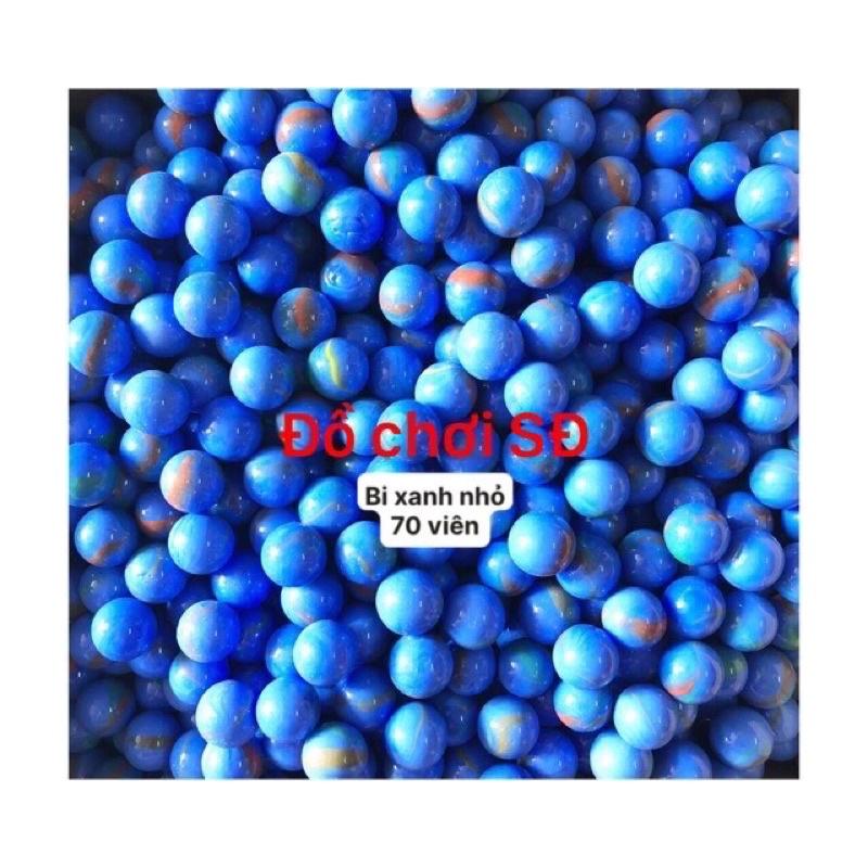 Bi xanh dương nhỏ 70 viên