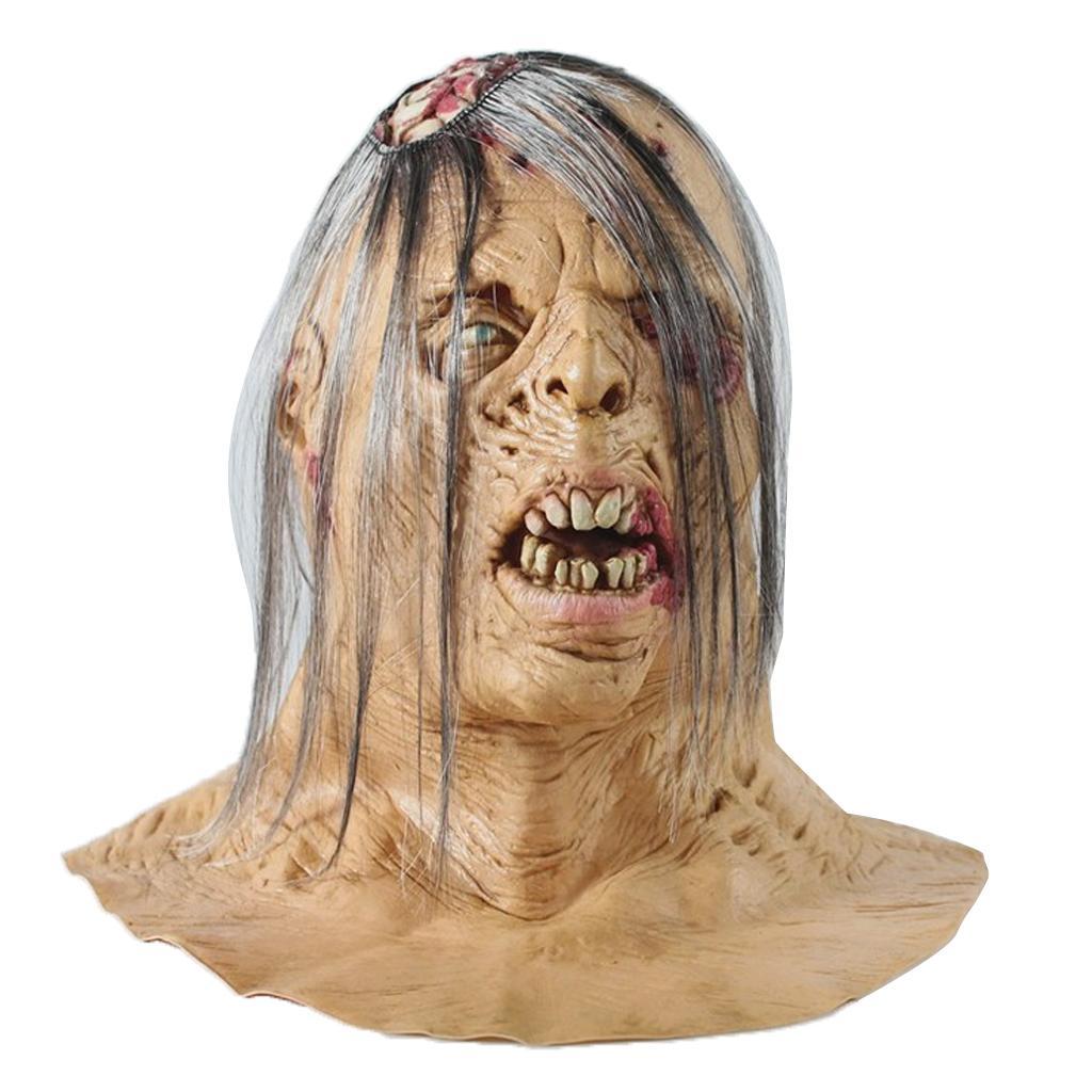 Halloween Costume Party Latex Full Head Mask