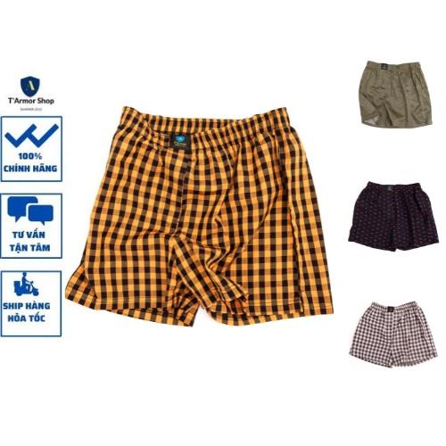 Quần Short Nam TARMOR , Quần Đùi Nam Mặc Nhà Được May Với Chất Liệu Vải KATE Mát Mịn , Mặc Nhà , Mặc Ngủ