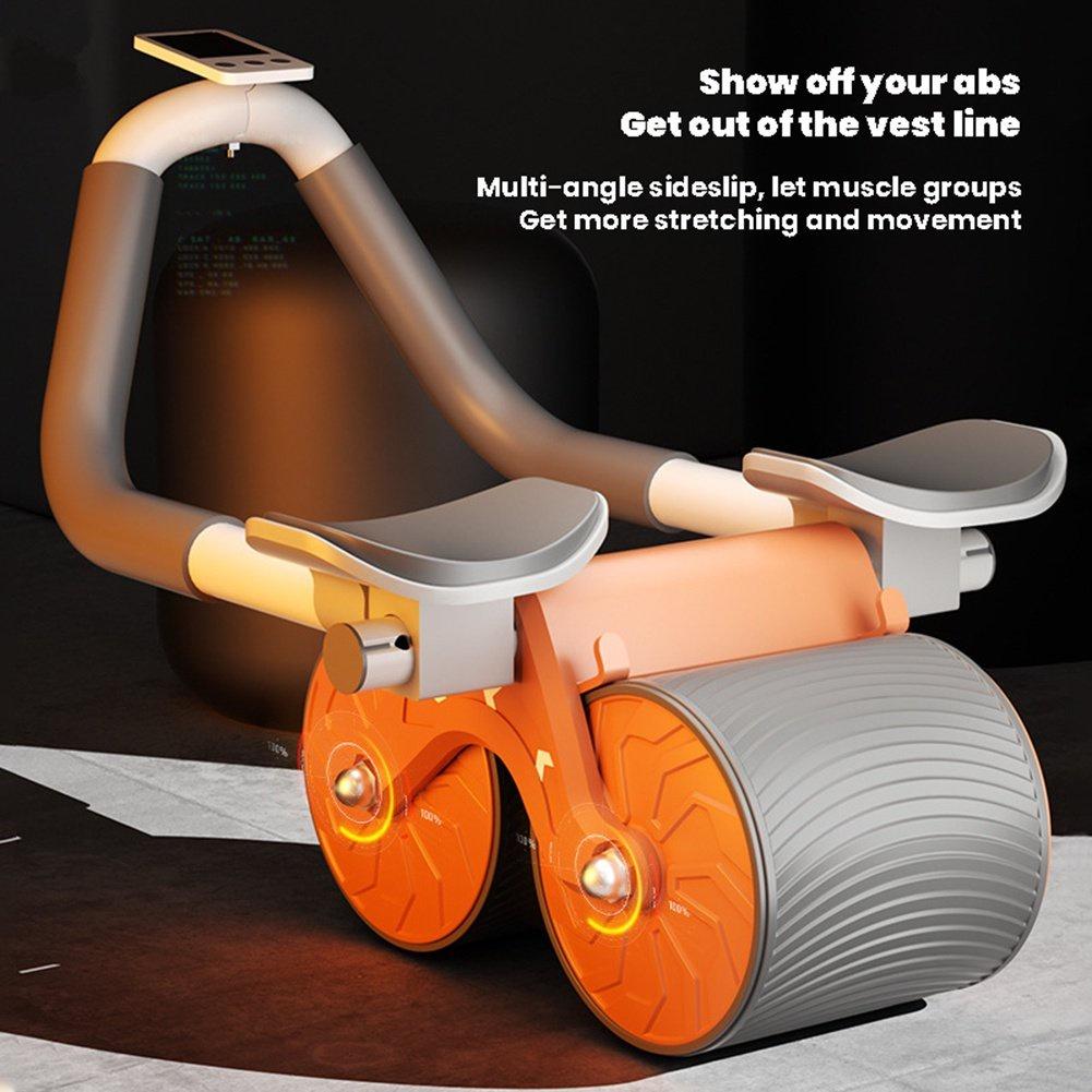 Con lăn tập bụng cho cơ thể săn chắc khỏe mạnh FITGymer Pro có đồng hồ tích hợp ️ FREESHIP ️