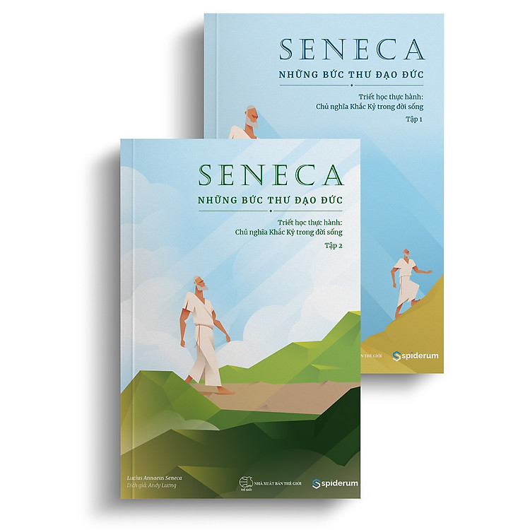 Combo Seneca: Những Bức Thư Đạo Đức - Tái bản