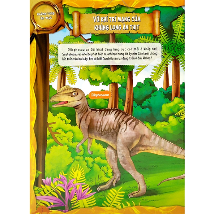 Sách Dán Hình Sáng Tạo - Thế Giới Khủng Long