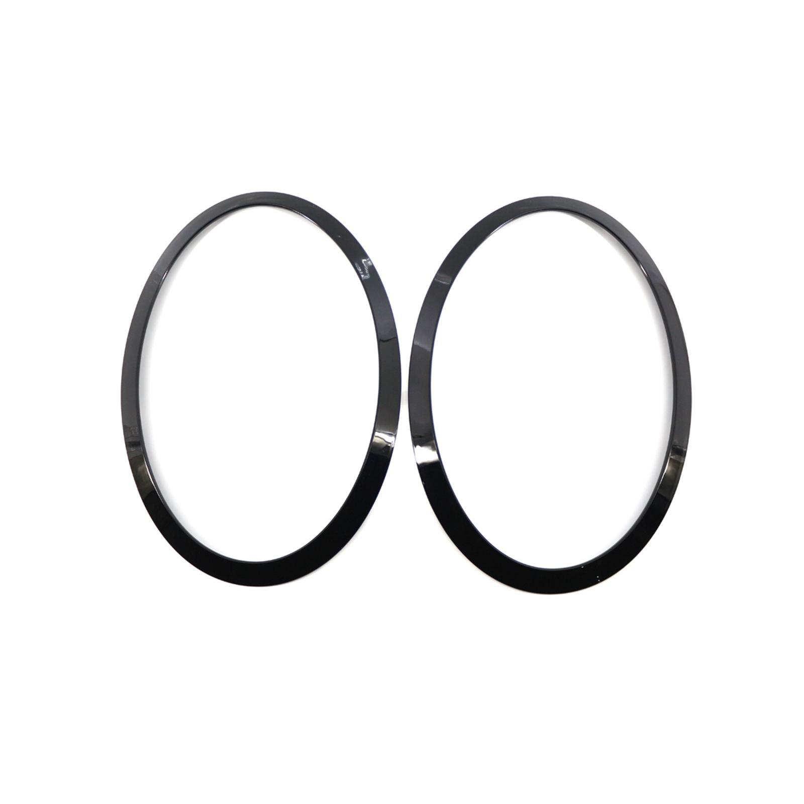 Scratch Headlight Chrome Headlight Surround ,Direct Replaces Spare Parts, Durable Accessory, Headlight Bezel