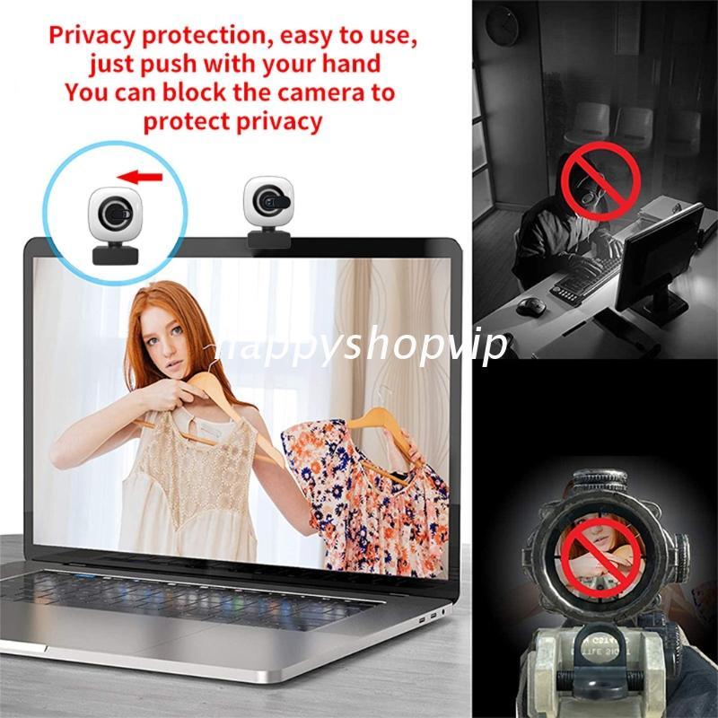 Webcam Hsv 1080p Lấy Nét Tự Động Với Vỏ Bọc Micro Cho Máy Tính