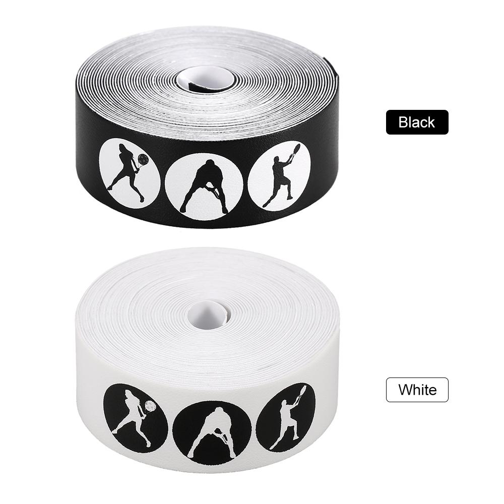 Băng bảo vệ vợt Tennis Băng dán bảo vệ đầu vợt Được làm bằng polyurethane, bền và nhẹ.