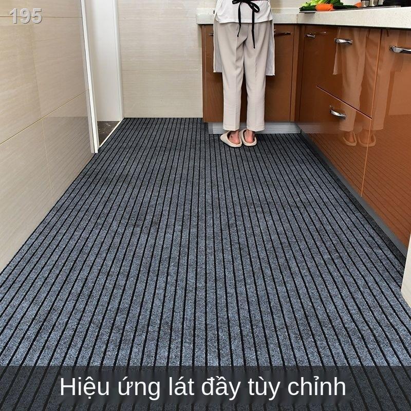 Thảm trải sàn nhà bếp, chống trơn trượt, thấm dầu, dải dài gia dụng