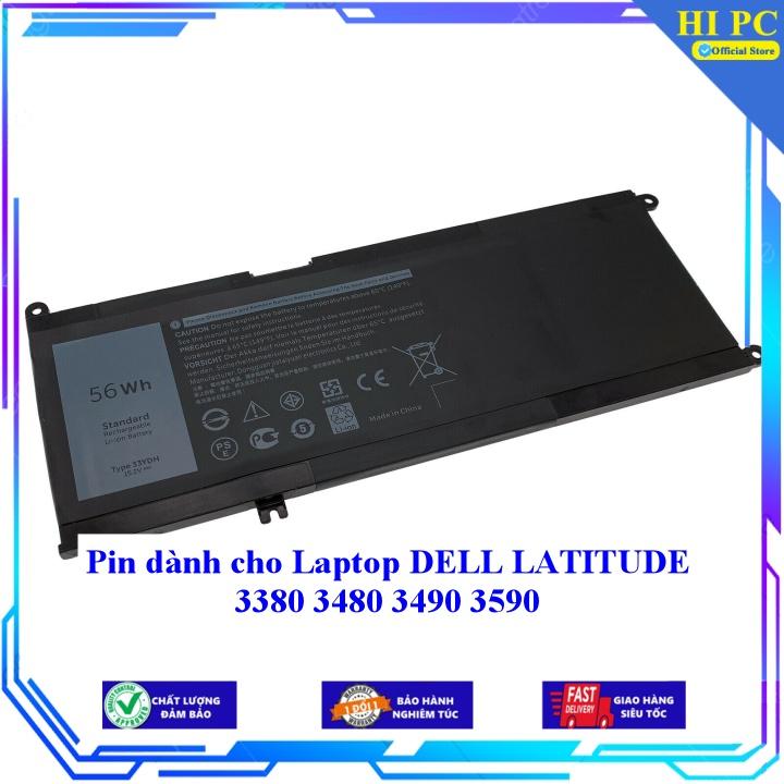 Pin dành cho Laptop DELL LATITUDE 3380 3480 3490 3590 - Hàng Nhập Khẩu