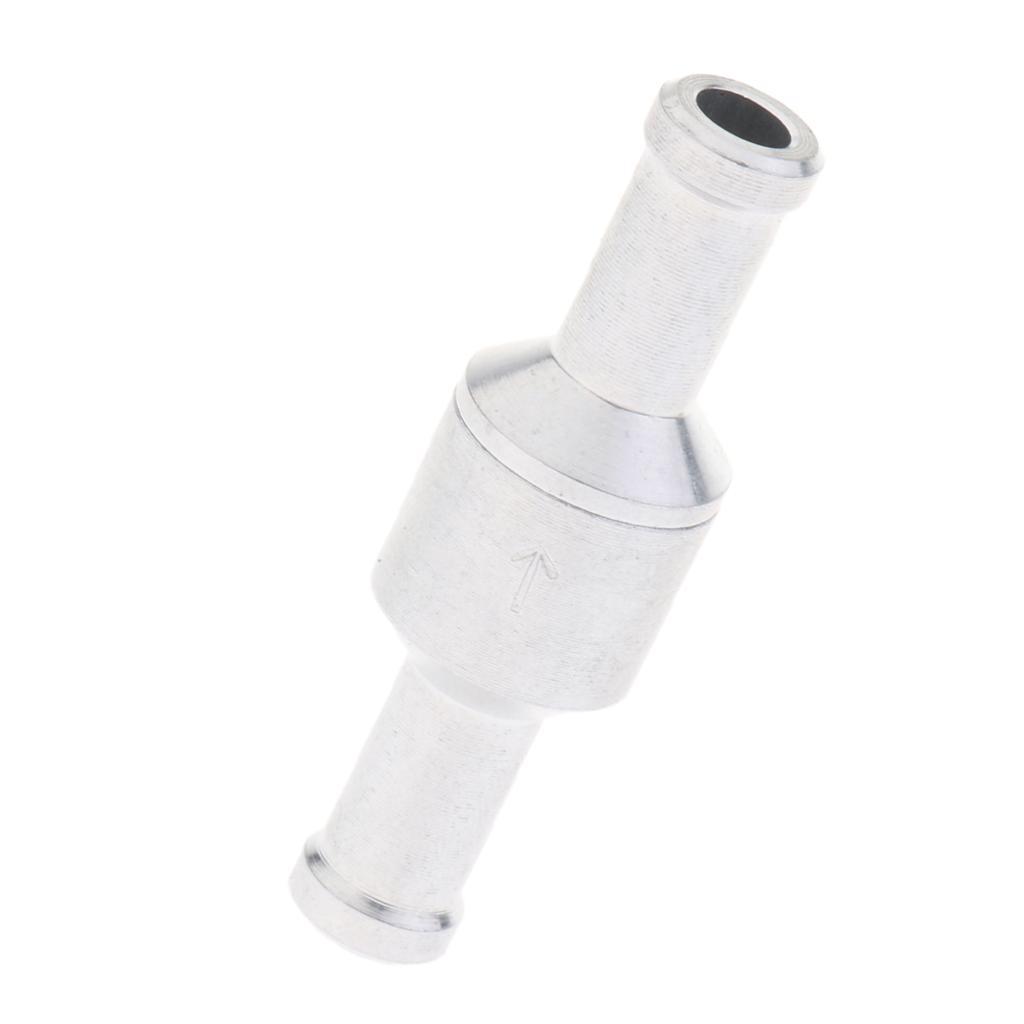2x 4 Sizes Petrol Oil Aluminum One Way Check Valve Fuel Bio Non Return 6mm/8mm/10mm/12mm PICK