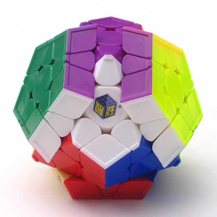 Rubik Biến Thể Megaminx Stickerless MoYu MeiLong MFJS Rubik Quả Cầu 12 Mặt Xoay Mượt