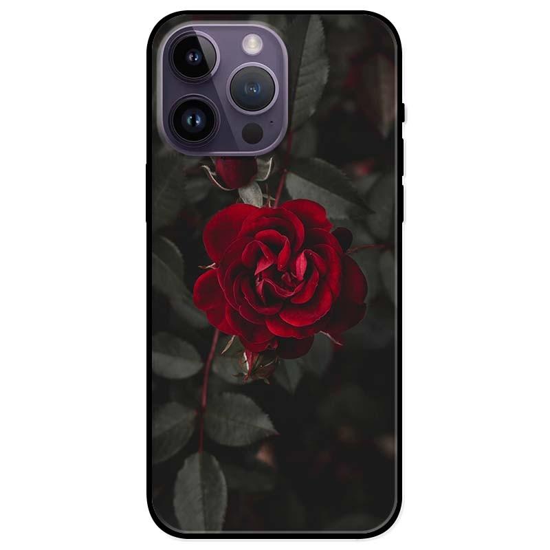 Ốp lưng dành cho Iphone 14 - Iphone 14 Plus - Iphone 14 Pro - Iphone 14 Pro Max - Hoa Hồng Đỏ