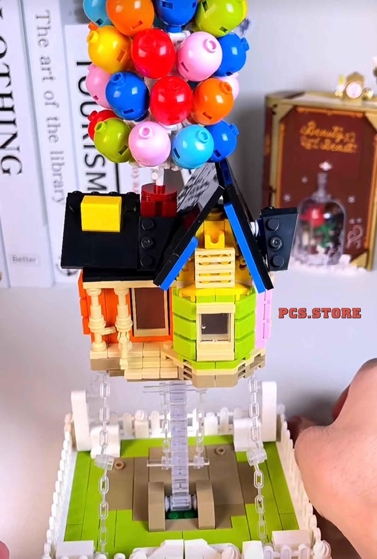 Đồ Chơi Lắp Ráp Mô Hình Ngôi Nhà Bóng Bay Trong Phim Up Balloon House - PCS STORE
