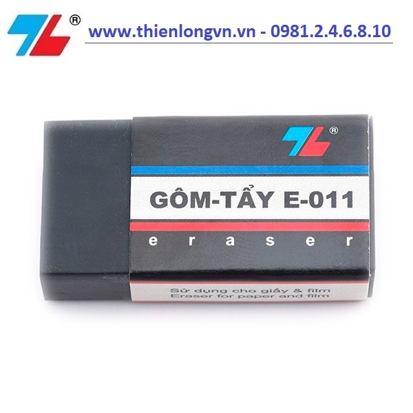 Gôm - Tẩy đen xóa chì Thiên Long E-011