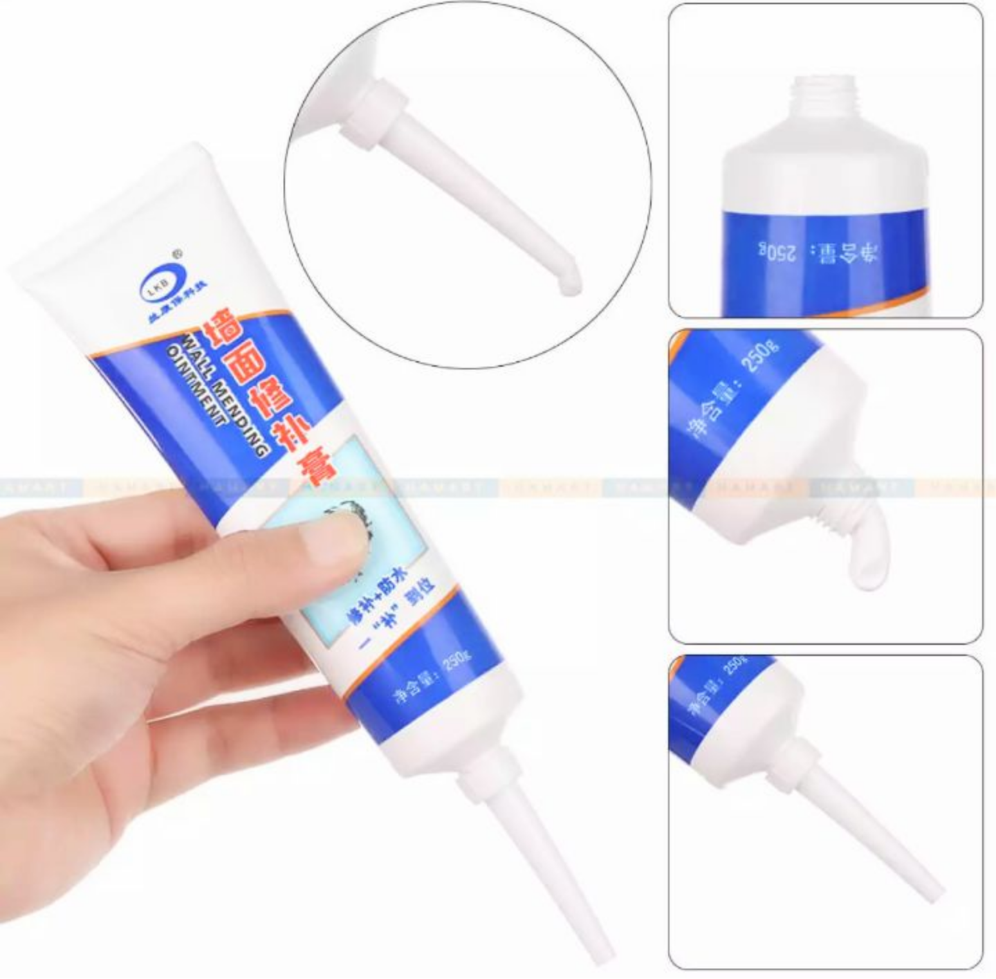 1 TUYP KEO VÁ XỬ LÝ CÁC VẾT NỨT VỠ TƯỜNG ĐA NĂNG TIỆN DỤNG HÀNG CHUẨN