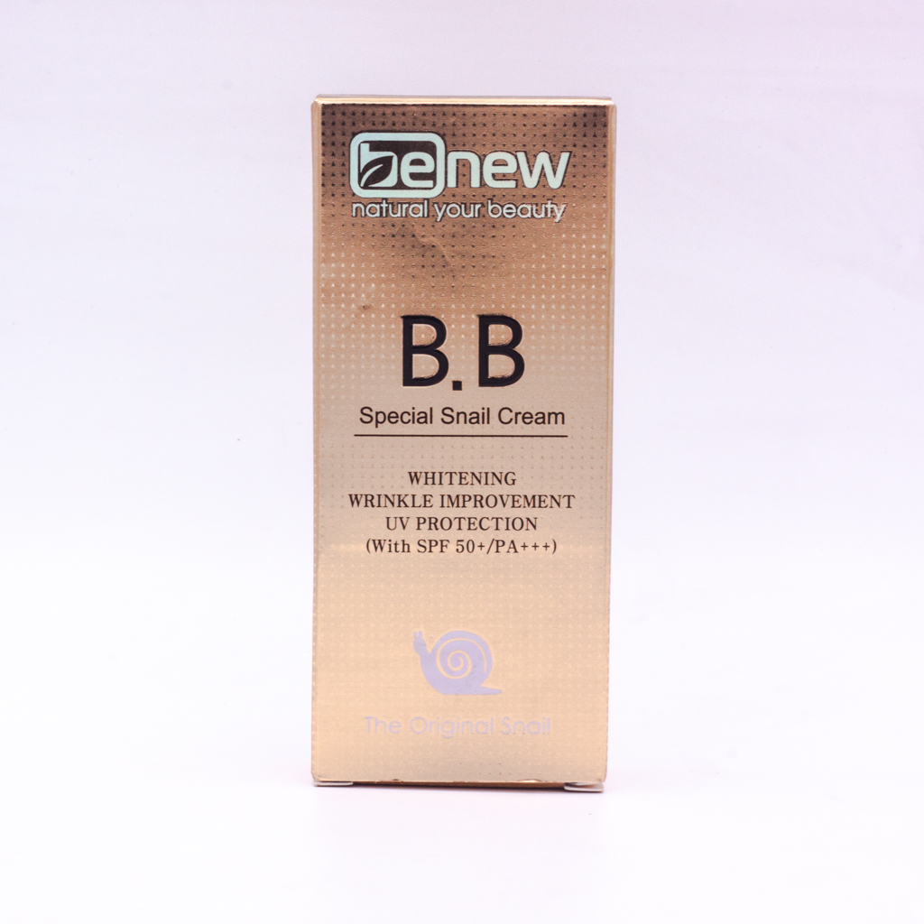 Kem lót nền trang điểm BB cao cấp Hàn Quốc Benew Special Snail (50ml) – Hàng Chính Hãng