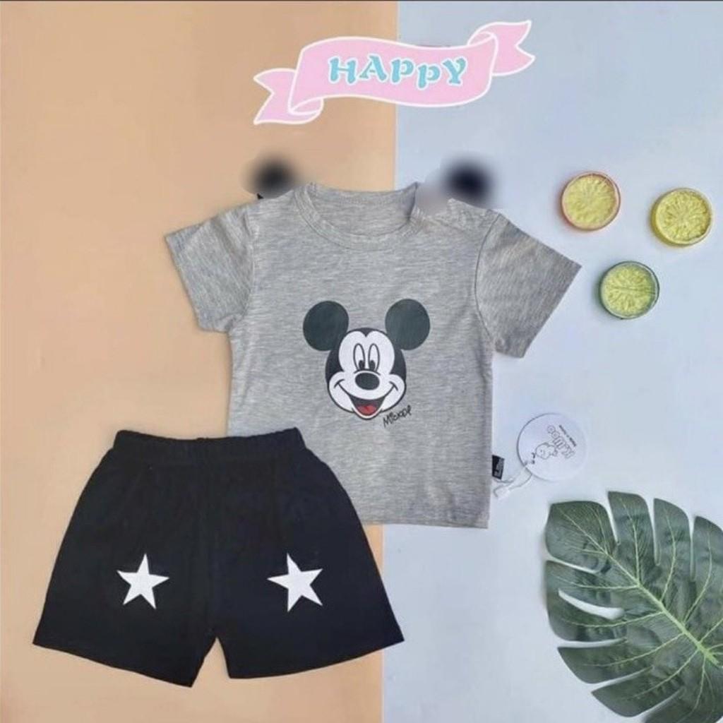 Bộ Cộc Tay cho Bé Bộ Minky Mom Cộc Tay Với họa Tiết Khủng Long Siêu Dễ Thương Chất Thun Lạnh Siêu Mềm Mịn Mát