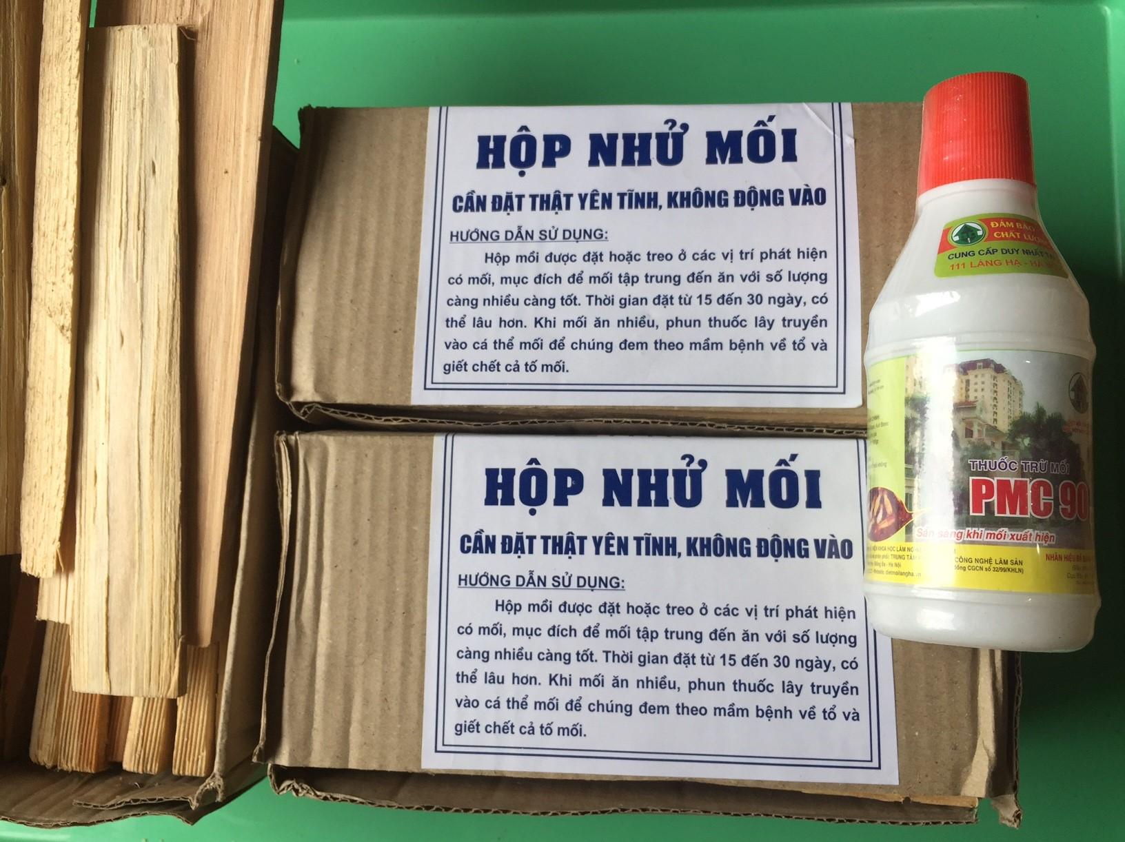Diệt mối sinh học PMC90 - Thuốc tiêu diệt mối chúa tận gốc