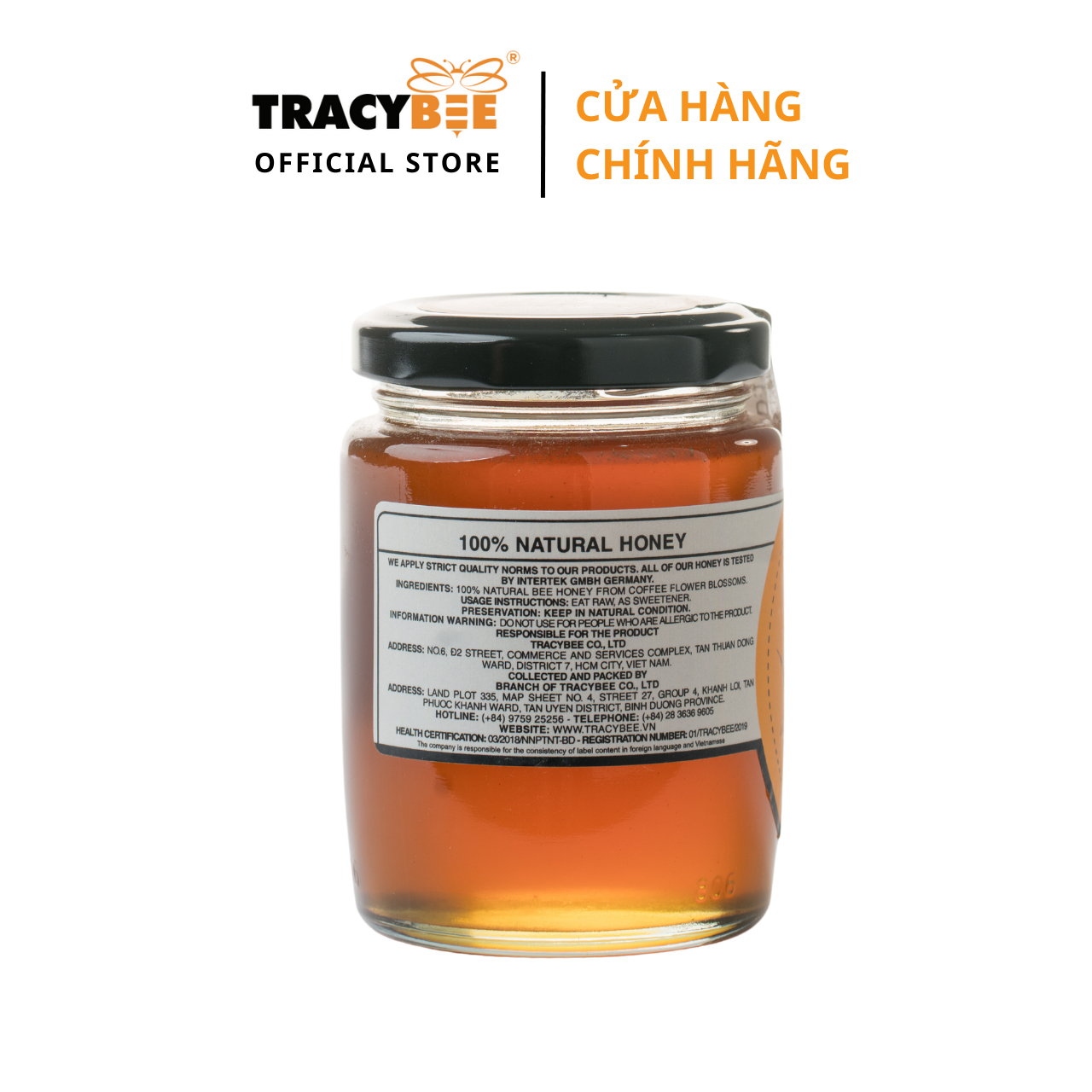 Mật ong hoa cà phê Tracybee 189ml