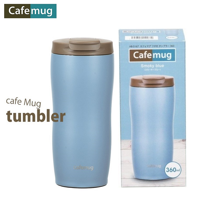 Bình giữ nhiệt inox Cafe Mug 360ml giữ nước nóng &amp; lạnh hiệu quả - nội địa Nhật Bản