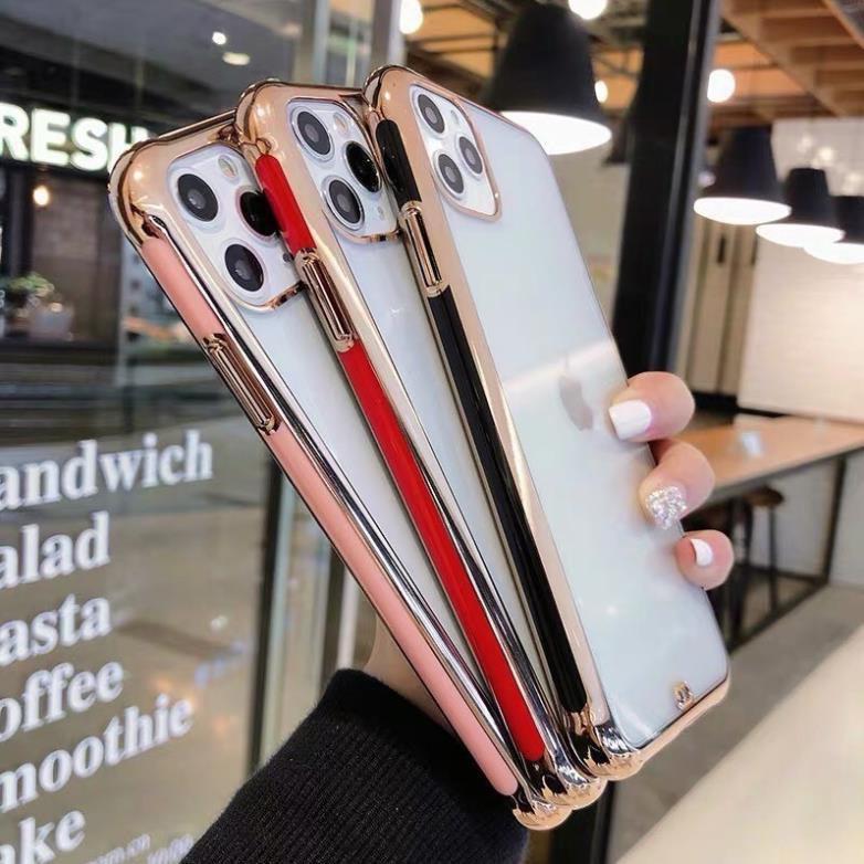 Ốp Điện Thoại Nhám Viền Xi 6D Cho IPHONE 7/8, 7Plus/8Plus, X/Xs, XR, XsMax,11Pro, 11, 11ProMax