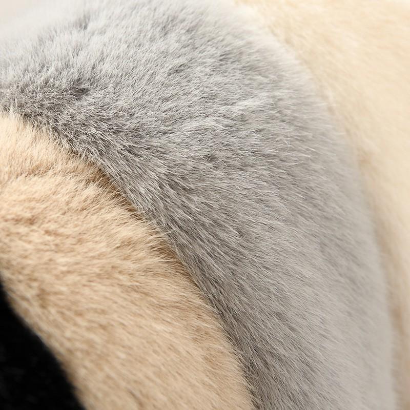 T2 Khăn quàng cổ lông thò kèm dây gài PVN11347