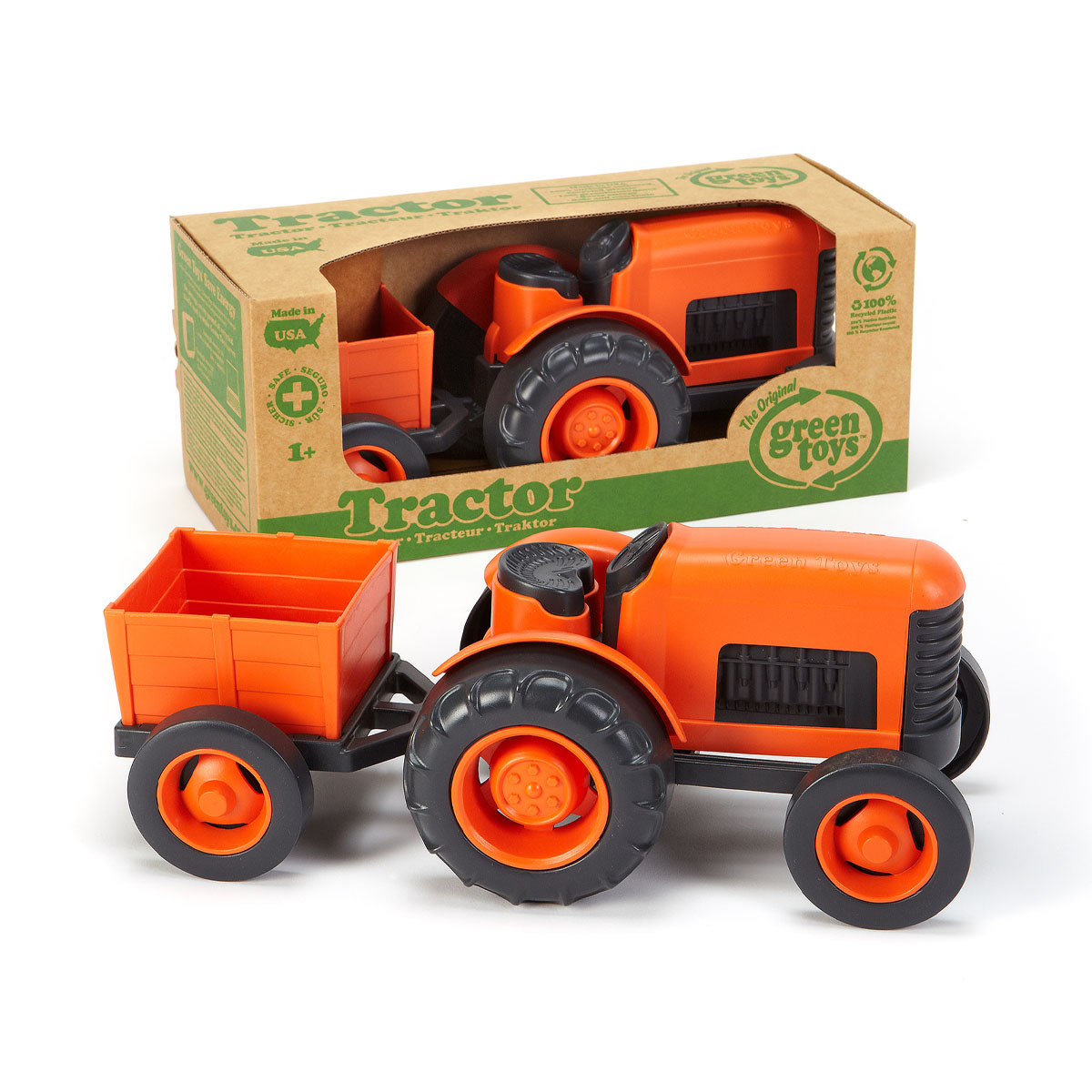 Đồ Chơi Máy Kéo Green Toys Cho Bé Từ 1 Tuổi