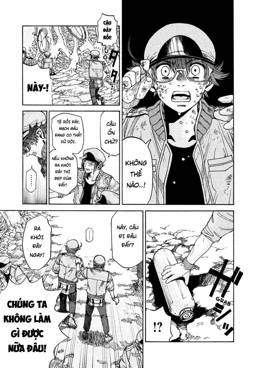 biệt đội tế bào black - hataraku saibou black chapter 3 16