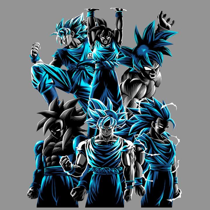 Balo Dragon Ball Songoku chất liệu vải cao cấp bền đẹp