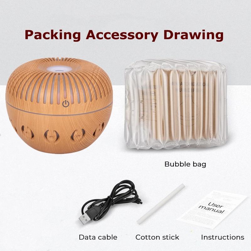USB Aroma Humidifier ESSential Oil Diffuser Ultrasonic Cool Mist Humidifier air humidifier essential oil diffuser 130ML