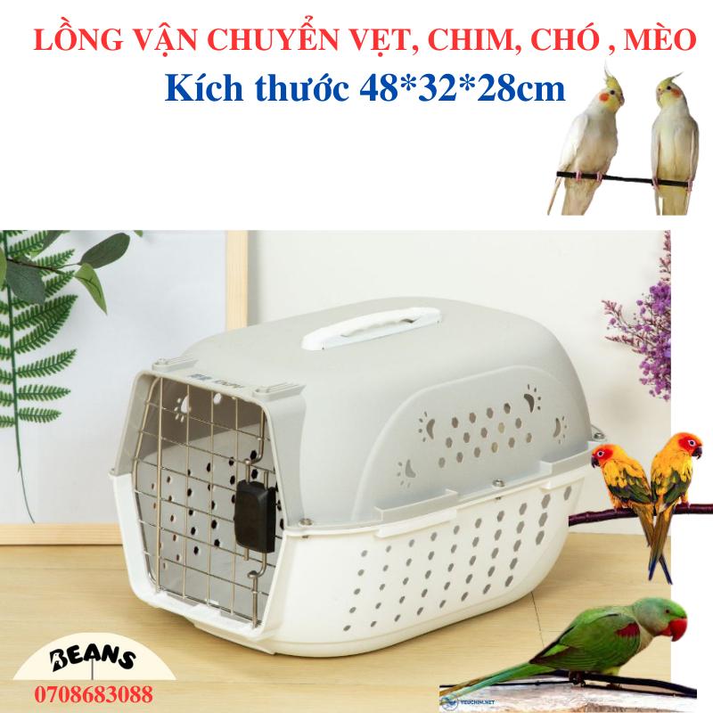 Lồng vận chuyển vẹt, chim, chó, mèo hàng nhập khẩu