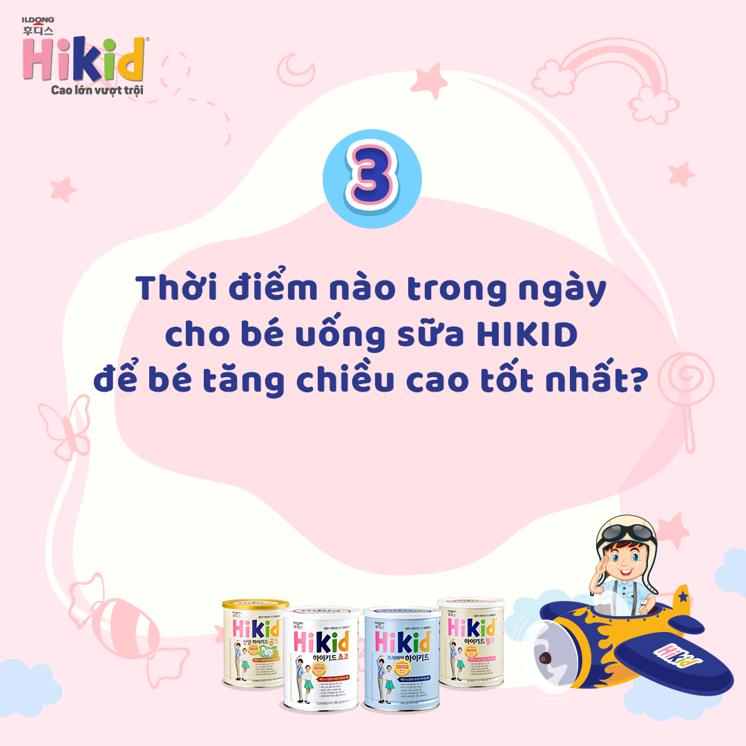 Combo 2 hộp sữa Hikid hương Vani - Nhập khẩu Hàn Quốc