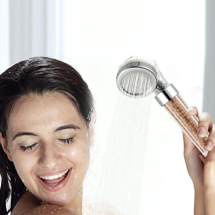 Vòi hoa sen - Vòi sen tăng áp và lọc nước công nghệ nano có dây dẫn đi kèm