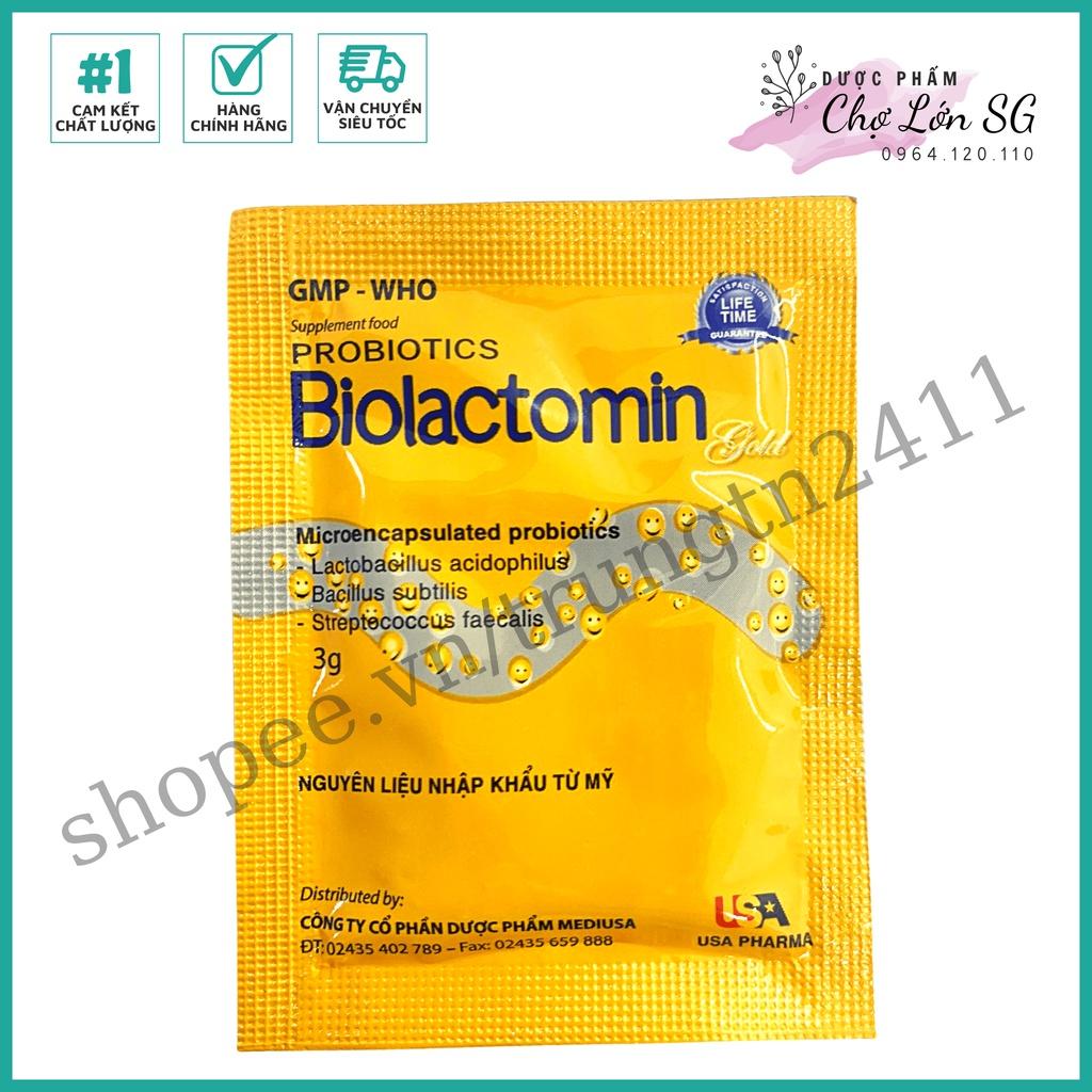 Cốm vi sinh BIOLACTOMIN GOLD cân bằng hệ tiêu hóa đường ruột, hỗ trợ ăn ngon - Hộp 30 gói