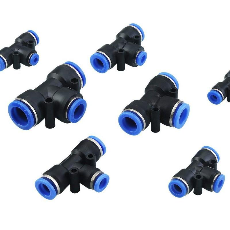 TÊ CHIA NHÁNH NỐI NHANH ỐNG PHUN SƯƠNG 8mm
